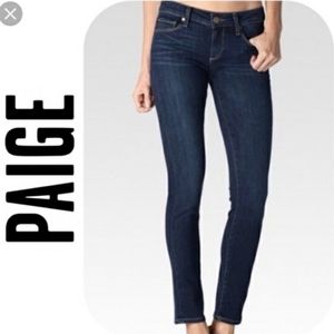 Paige Skyline Ankle Peg Jeans 25